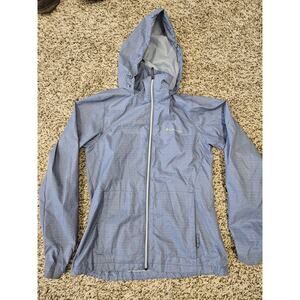 Columbia Women's Switchback Printed Jacket Size Small, Blue Wind/Water Resistant
